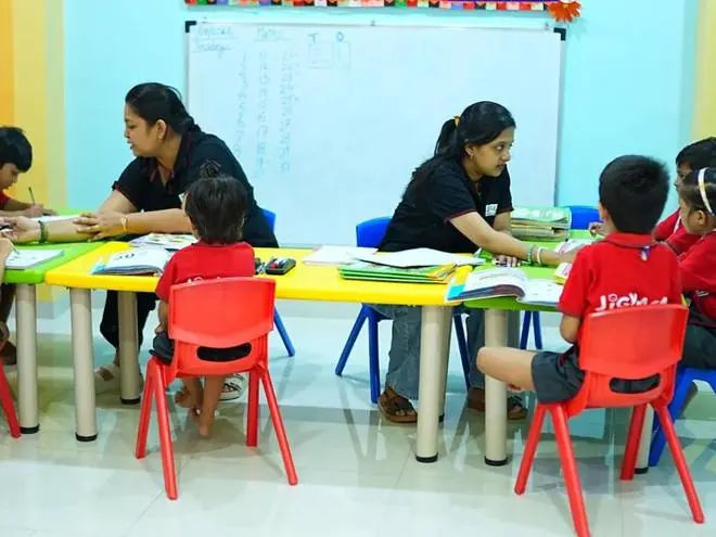 A Jr. KG morning at Jigyaasa Ravet